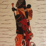 African Mother And Baby