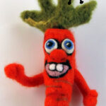 Needle Felt Carrot