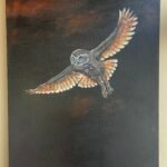 Owl In Flight